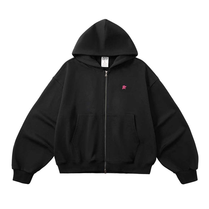 PRX Zip Hoodie Black