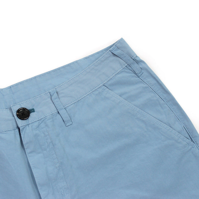 PS Paul Smith - Garment Dyed Chino Shorts in Airforce Blue - Nigel Clare