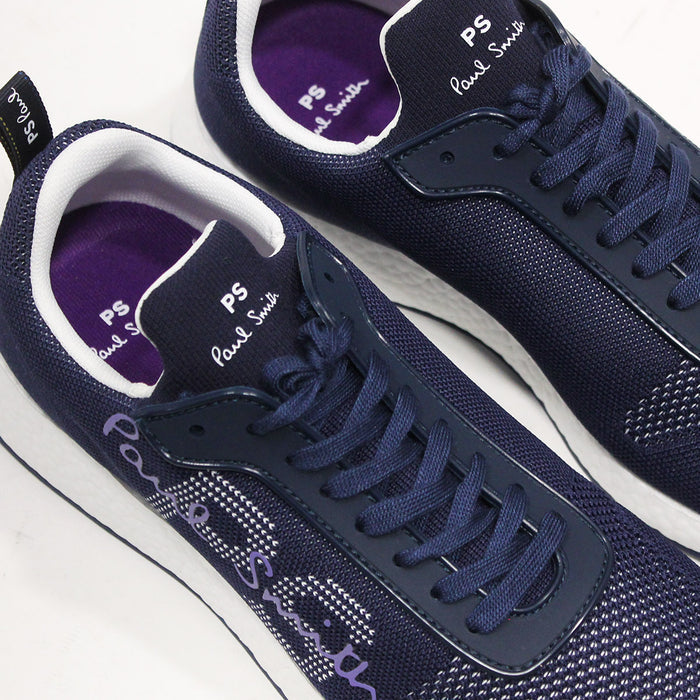 PS Paul Smith - Zeus Trainers in Navy - Nigel Clare