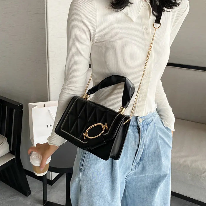 Quilted Flap Handbags/Sling Bags fashionnsio