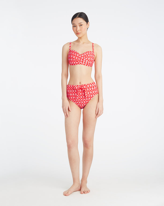 Red Geo Bottoms