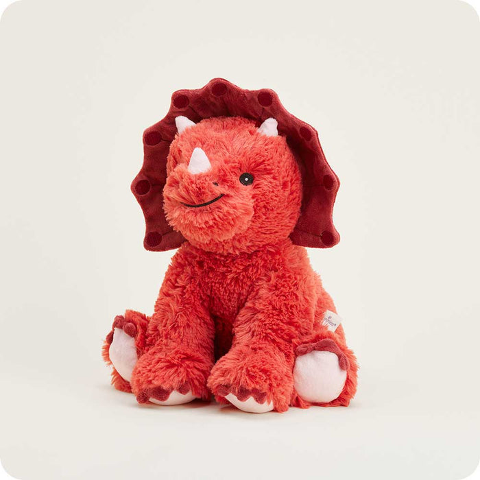 Microwavable Red Triceratops