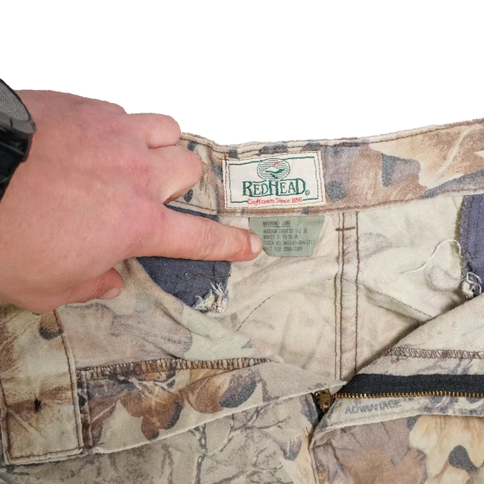 RedHead Advantage Camo BDU Trousers - Medium Long - Army & Outdoors - Cargo Trousers