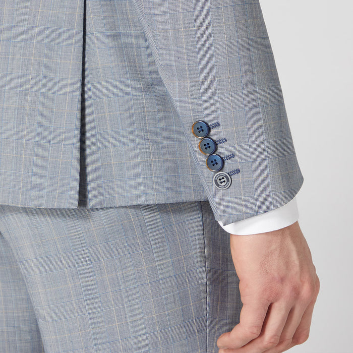 Remus - Lanito 3 Piece X-Slim Suit in Sky Blue - Nigel Clare