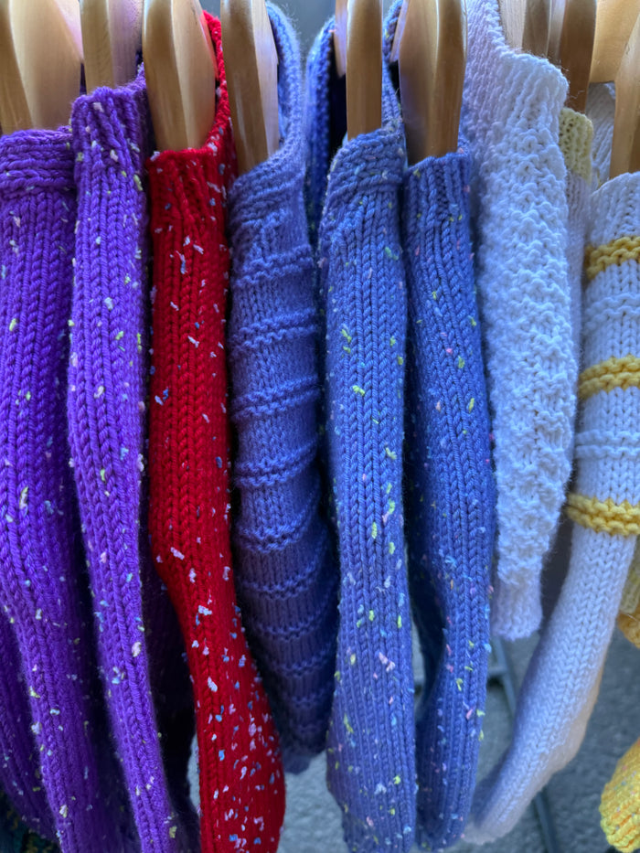 Rhonda Vegan Handknits 1 & 2y Assorted styles
