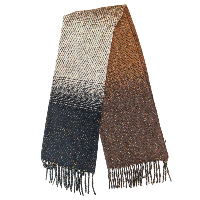 Sabe - Speckled Thick Scarf (60x180cm) - Neutrals