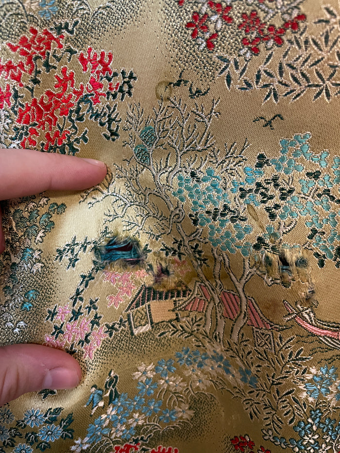 Sage Floral Embroidered Robe image 3