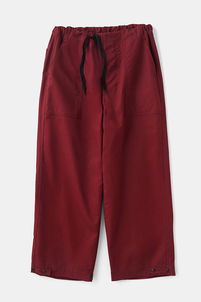 <sale>> TUKI / over pants(0159) maroon</sale>