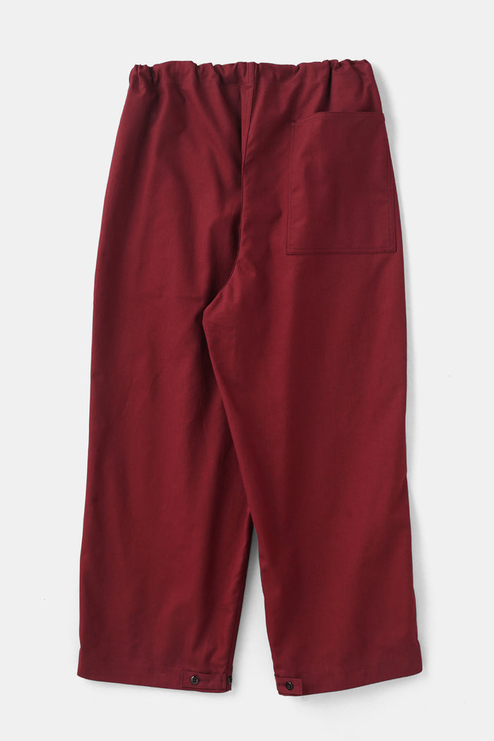 <sale>> TUKI / over pants(0159) maroon</sale>
