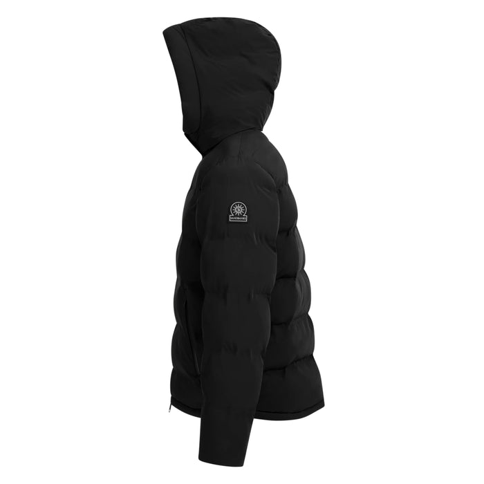 Sandbanks - Banks Puffer Jacket in Black - Nigel Clare