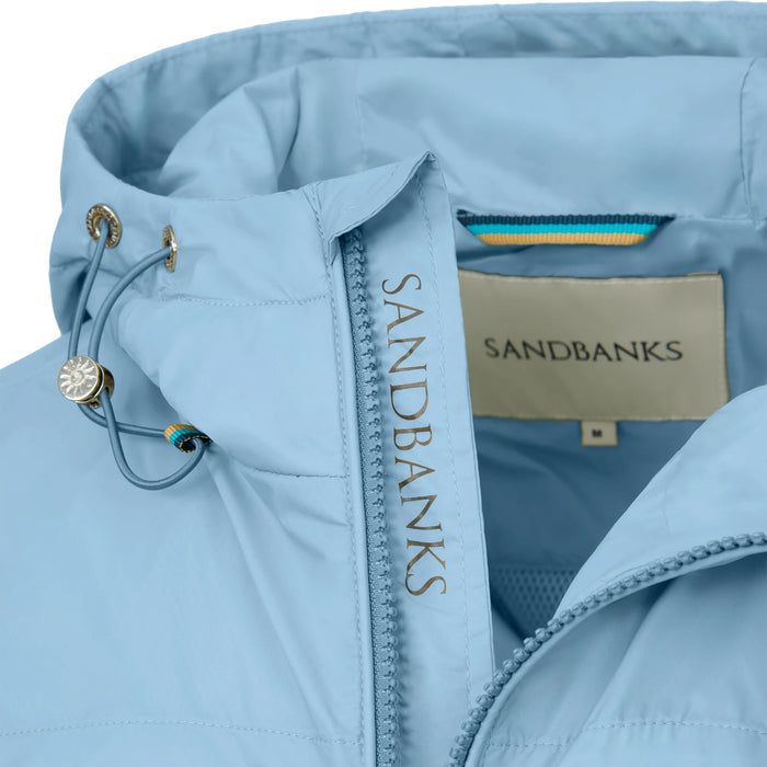 Sandbanks - Meridian Windbreaker in Dusty Blue - Nigel Clare