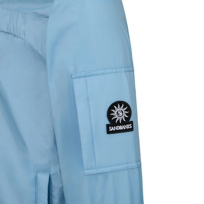 Sandbanks - Meridian Windbreaker in Dusty Blue - Nigel Clare