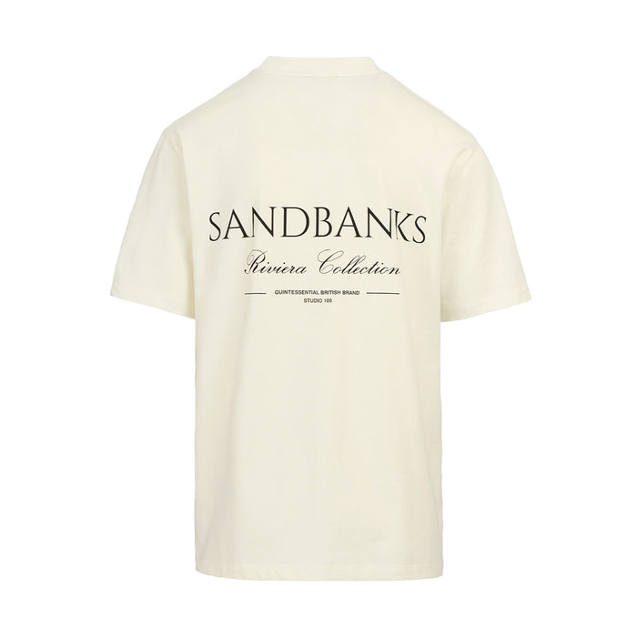 Sandbanks - Riviera Collection T-Shirt in Natural - Nigel Clare