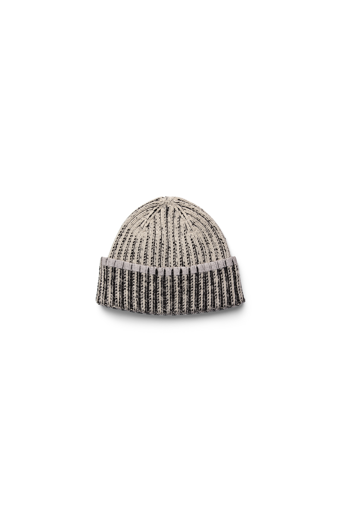 RAINS Sapa Knit Beanie Vintage White / Black Headwear