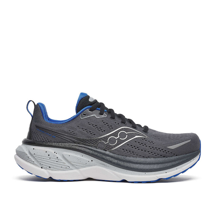 Saucony - Hurricane 25 Trainers in Shadow/Black - Nigel Clare