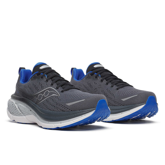 Saucony - Hurricane 25 Trainers in Shadow/Black - Nigel Clare