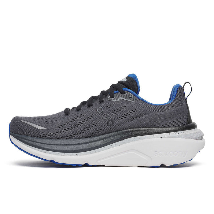 Saucony - Hurricane 25 Trainers in Shadow/Black - Nigel Clare