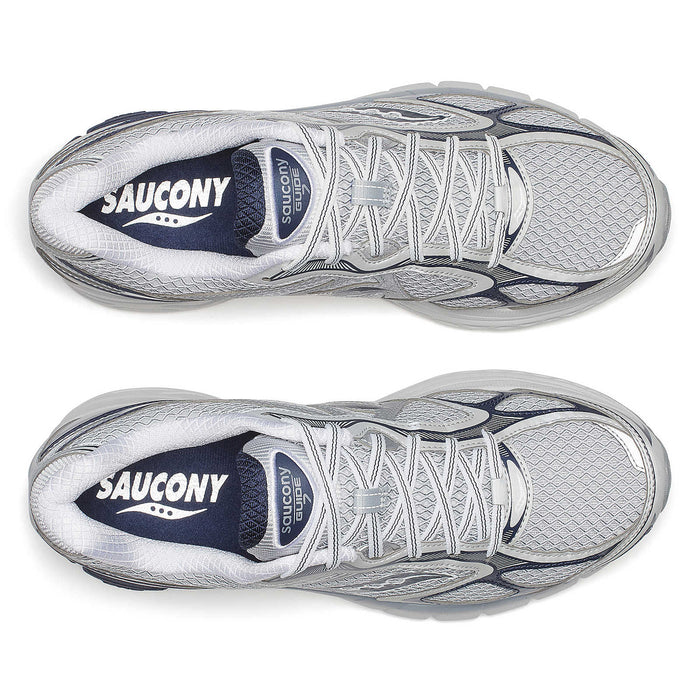 Saucony - ProGrid Guide 7 in Oyster/Navy - Nigel Clare