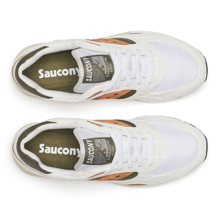 Saucony - Shadow 6000 in White/Rust - Nigel Clare