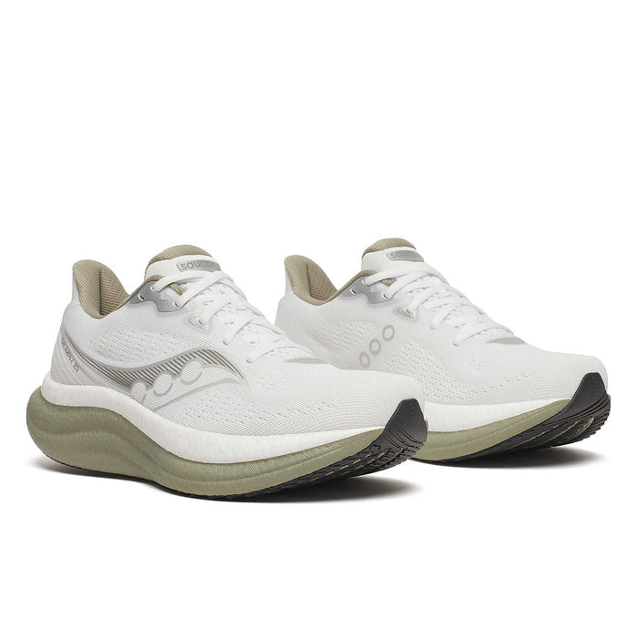 Saucony - Triumph 23 in White/Laurel - Nigel Clare