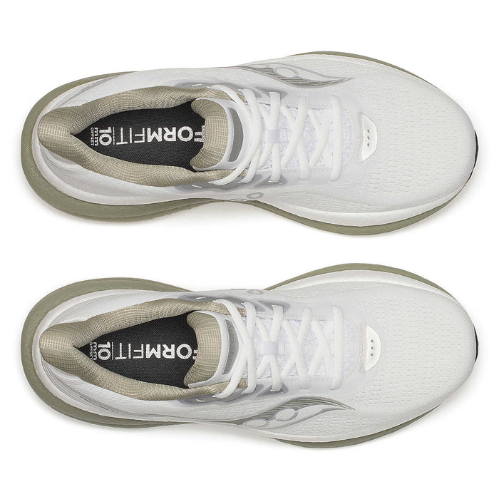 Saucony - Triumph 23 in White/Laurel - Nigel Clare