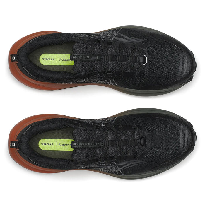 Saucony - Xodus Ultra 4 Trainer in Black/Rust