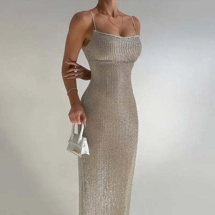Sequin Party Slim Dress fashionnsio