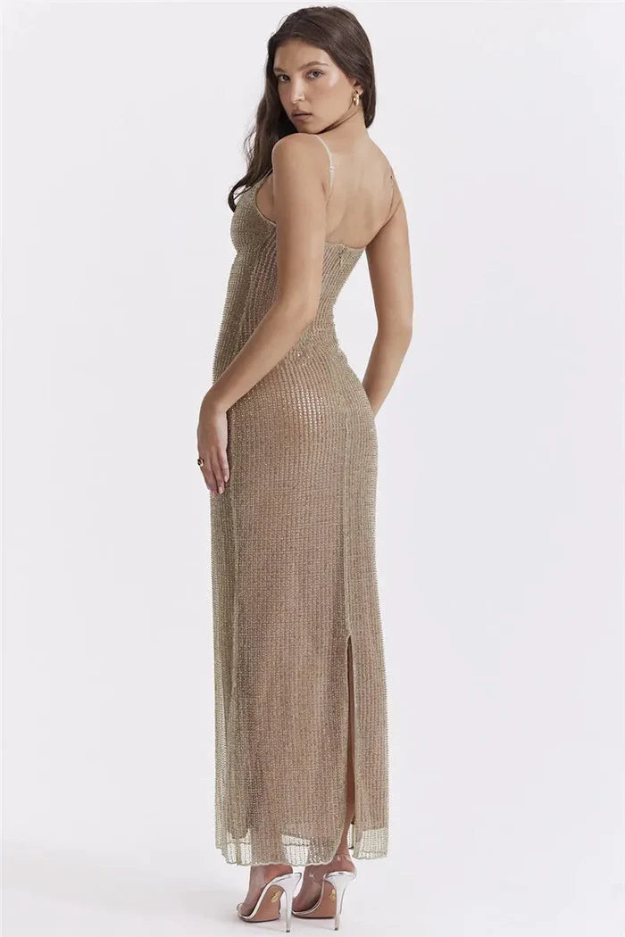 Sequin Party Slim Dress fashionnsio