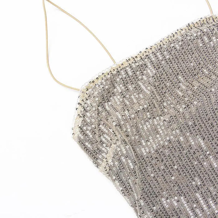 Sequin Party Slim Dress fashionnsio