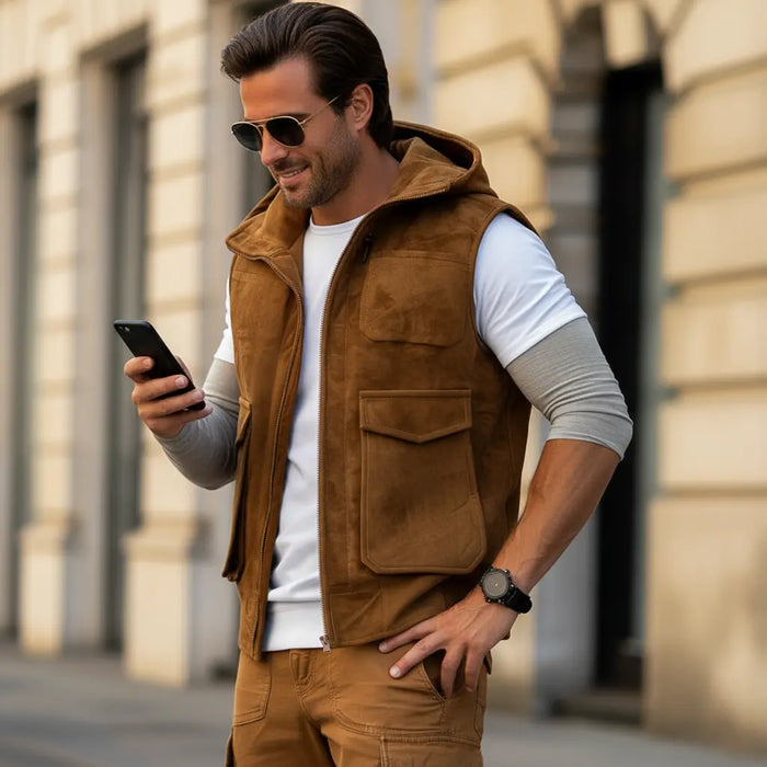 Shark Jacket Nappa Suede