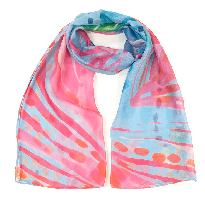 She Sells Seashells Scarf (50x180cm) - Exclusive Design