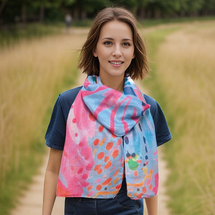 She Sells Seashells Scarf (50x180cm) - Exclusive Design