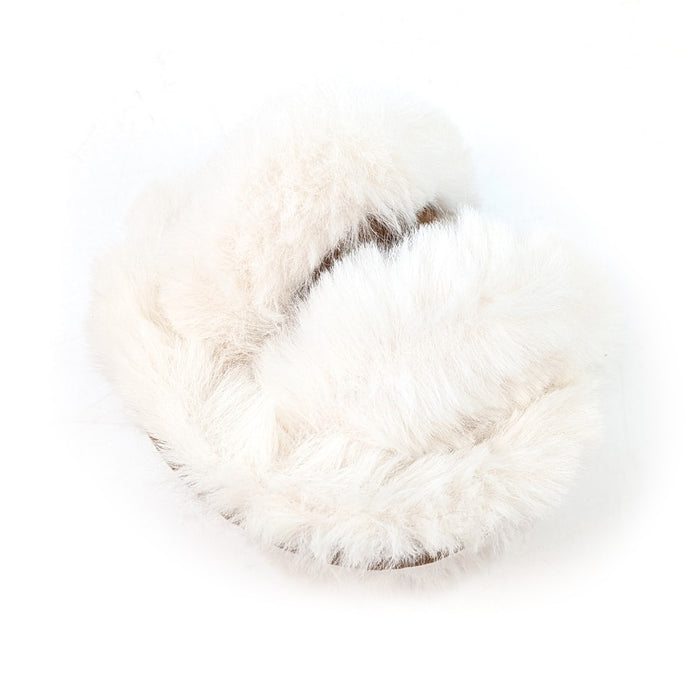 Sheepskin Style Ear Muffs (Foldable) - Latte