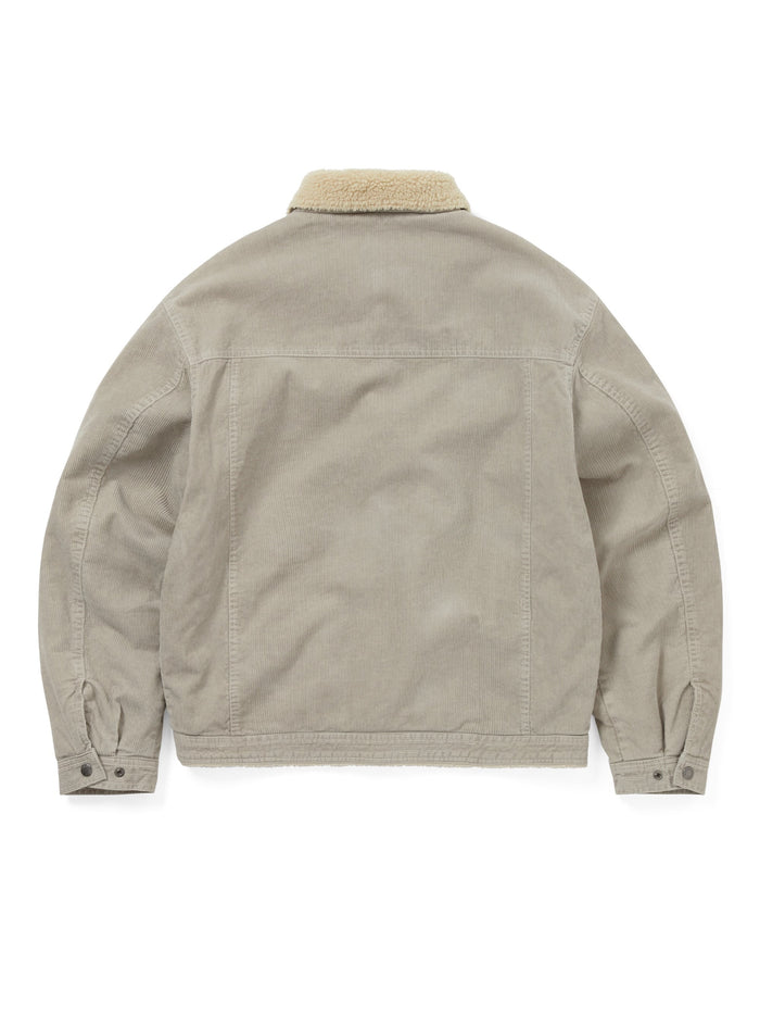 Sherpa Lined Corduroy Trucker Jacket