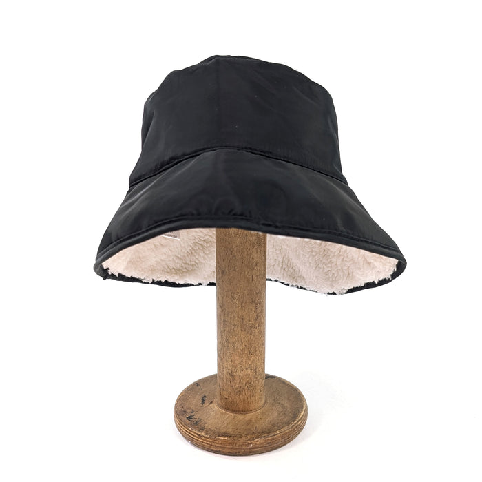 Showerproof Hat with Teddy Bear Lining - Cream