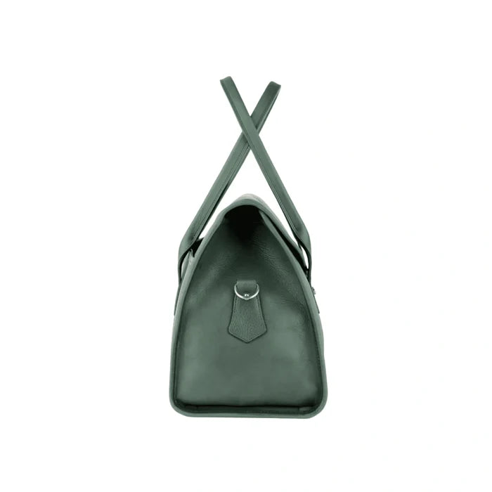 Signature Leather Satchel Bag