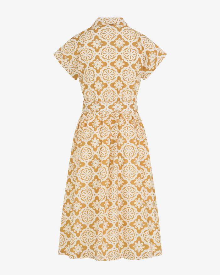 Skylar Belted Shirt Dress