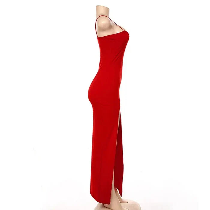 Slim Bodycon Slit Dress fashionnsio