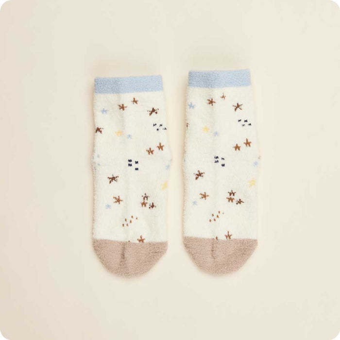 Microwavable Sloth Crew Socks - Warmies USA