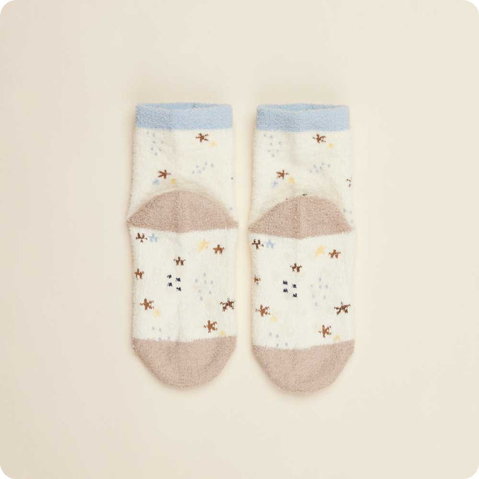 Microwavable Sloth Crew Socks - Warmies USA