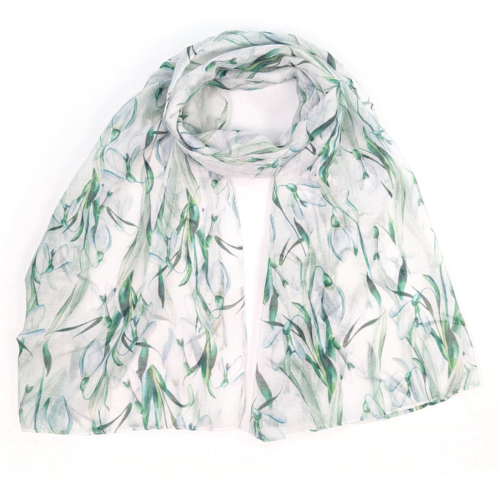 Snowdrop Scarf (70x180cm) - Exclusive Design