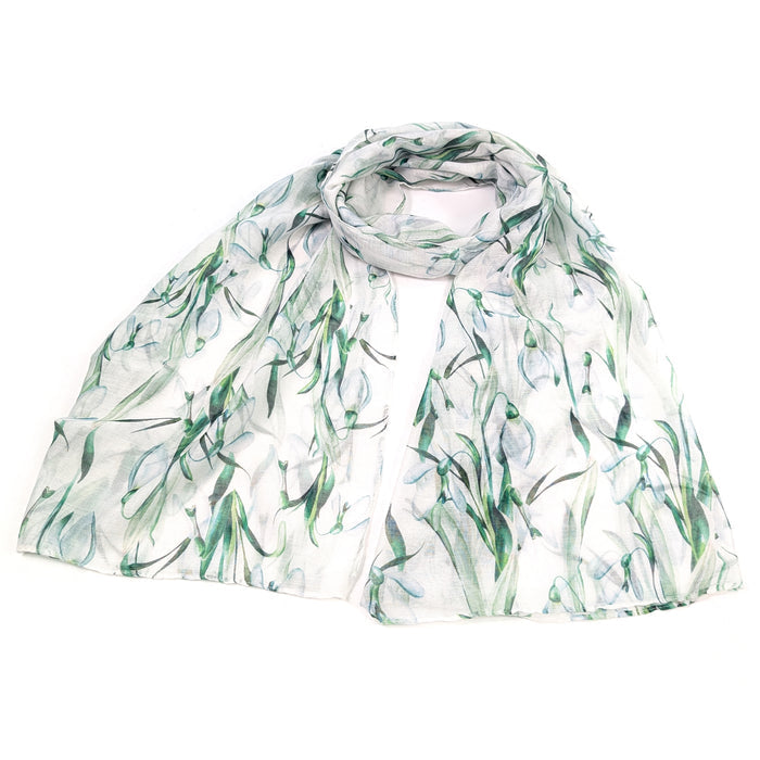 Snowdrop Scarf (70x180cm) - Exclusive Design