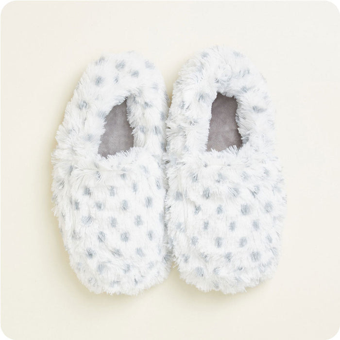Microwavable Snowy Warmies Slippers - Warmies USA
