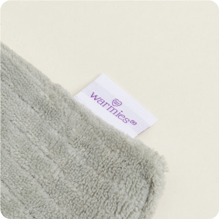 Revitalize with Warmies USA's Gray Hot-Pak®—microwave, embrace, and unwind in luxury.