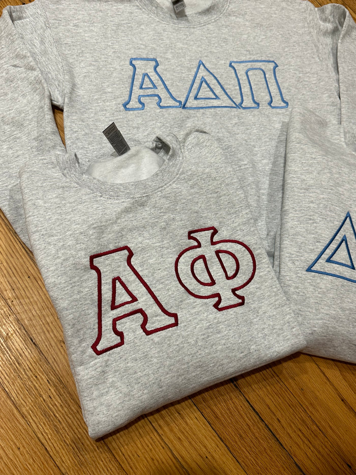 Sorority Tonal Embroidered Sweatshirt