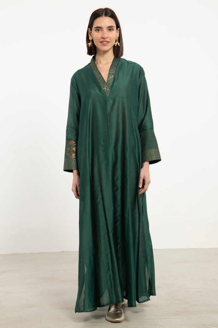 Soula Silk Green Dress