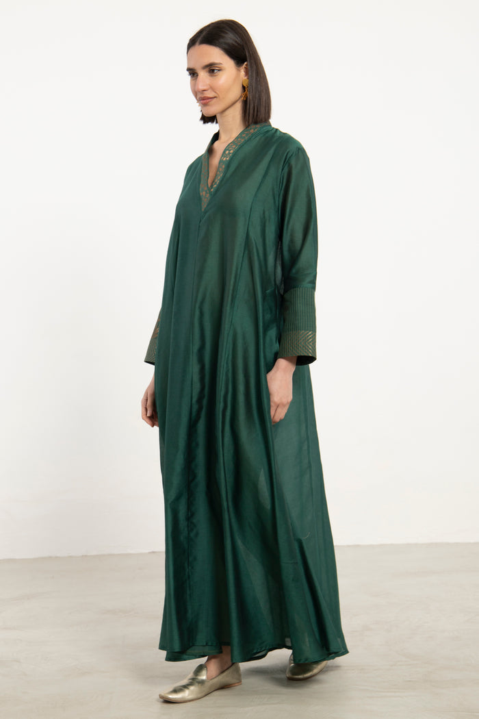 Soula Silk Green Dress