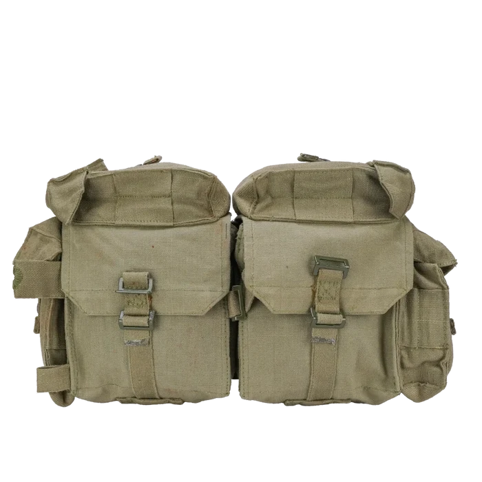 South African Pattern 70 Kidney Pouches - South African Army Surplus - Magazine Pouches