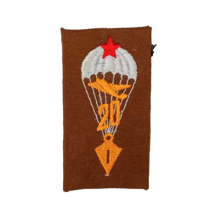 Soviet Airborne 20-Jump Parachutist Patch - Russian Army Surplus - Flags, Badges & Insignia