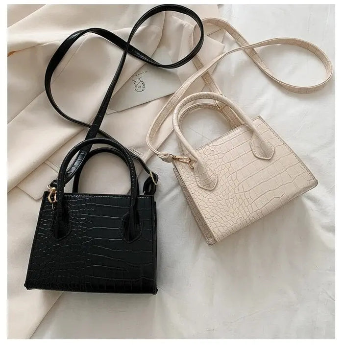 Stone Pattern Mini Tote Bags fashionnsio
